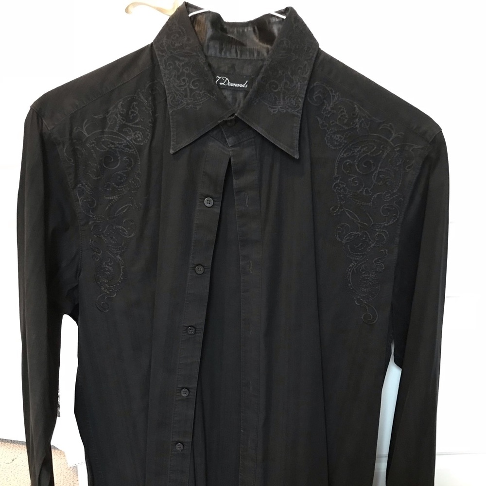 7 Diamonds Men’s Dress Shirt